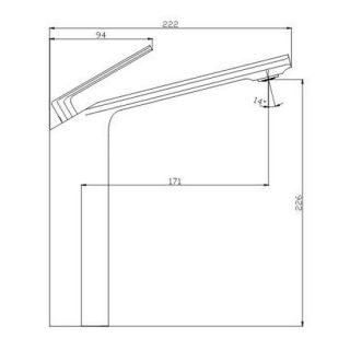 Смеситель для раковины Kohr MAI RUI 1LN550101DB чёрный